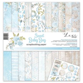 Lexi Design 12x12 Paper Pack Sweet Baby Boy