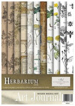 ITD Collection A4 Rice Paper Creative Set Art Journal Herbarium