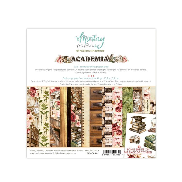 Mintay Papers Academia 6x6 Paper Pad