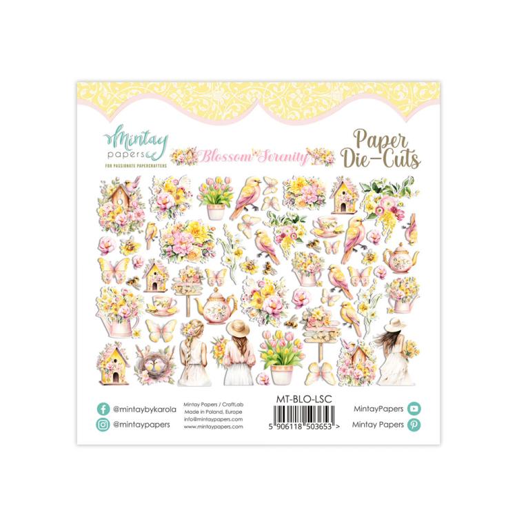 Mintay Papers Blossom Serenity Die-Cuts