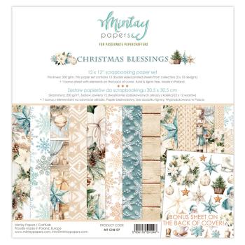Mintay Papers Christmas Blessings 12x12 Paper Pad
