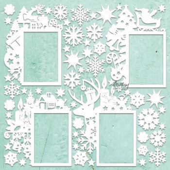 Mintay Chippies Decor Christmas Frames #D83
