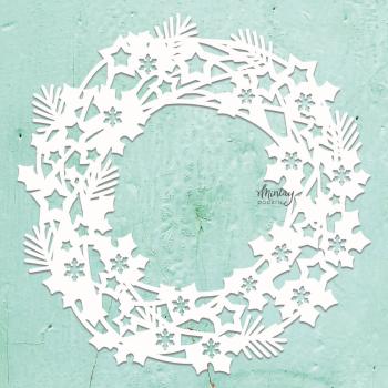 Mintay Chippies Decor Christmas Wreath 2 #D87