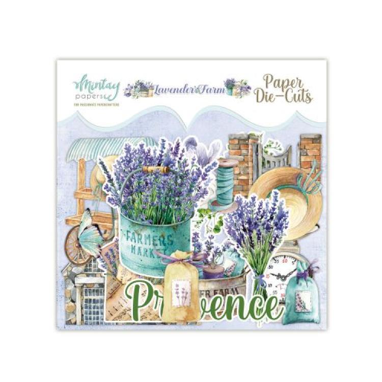 Mintay Papers Die-Cuts Lavender Farm 53 pcs