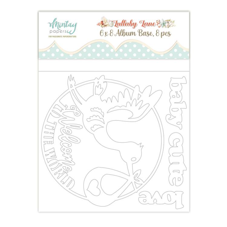 Mintay Papers Lullaby Lane 6x8 Chipboard Album