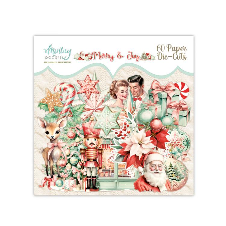 Mintay Papers Merry & Joy Die-Cuts