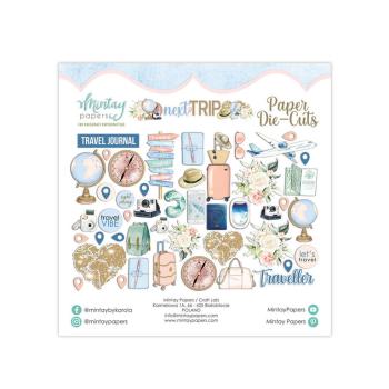 Mintay Paper Die-Cuts Next Trip, 46 pcs