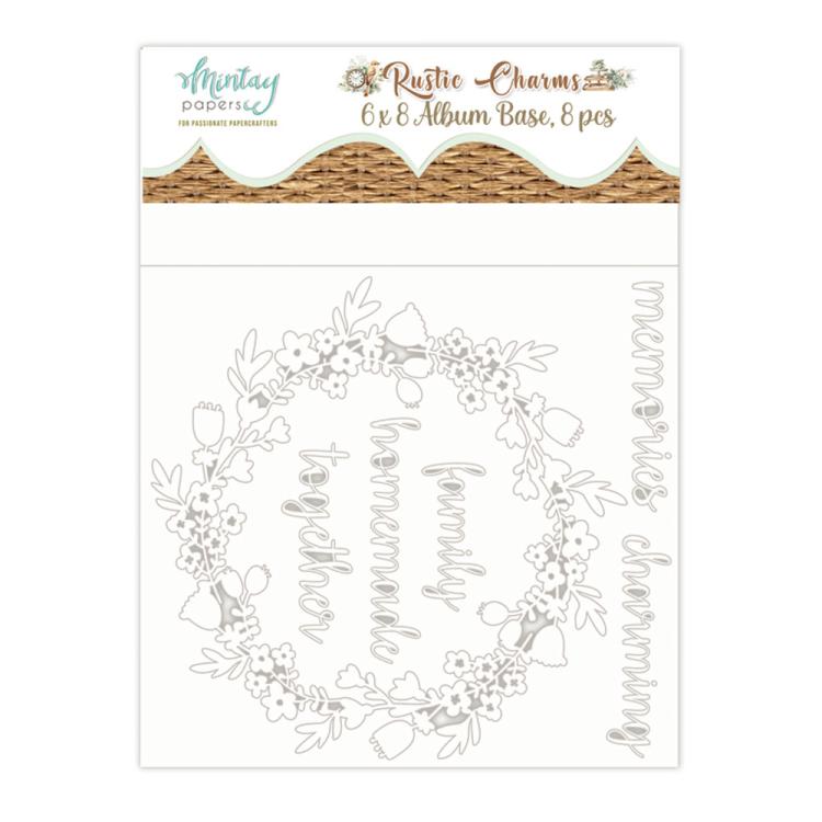 Mintay Papers 6x8 Chipboard Album Rustic Charms