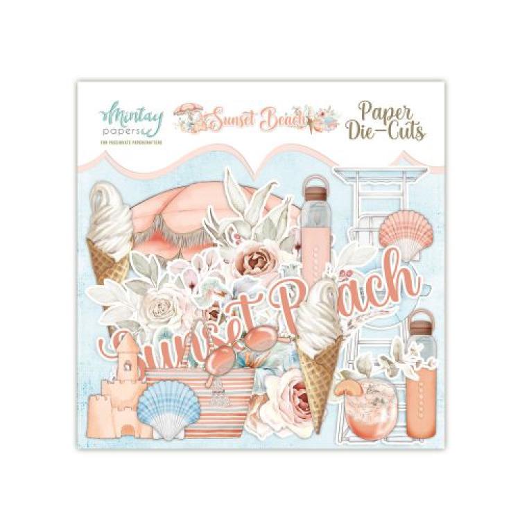 Mintay Papers Die-Cuts Sunset Beach 53 pcs