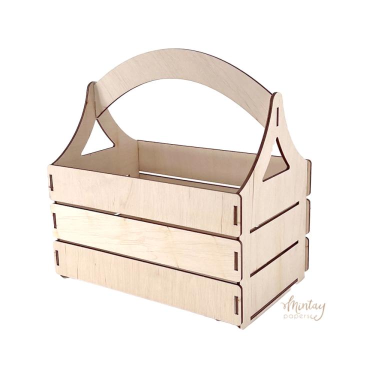 Mintay Woodies Decor Basket