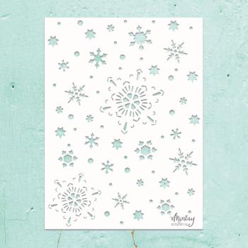 Mintay Kreativa 6x8 Stencil Snowflakes #23