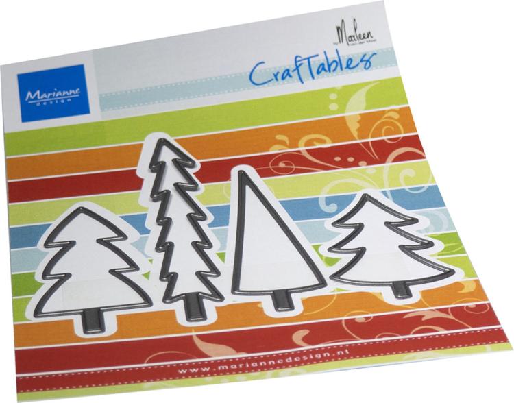 Marianne Design Craftables Marleen Pine Trees CR1602