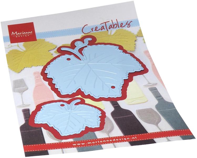 Marianne Design CreaTables Grape Leaves LR0821