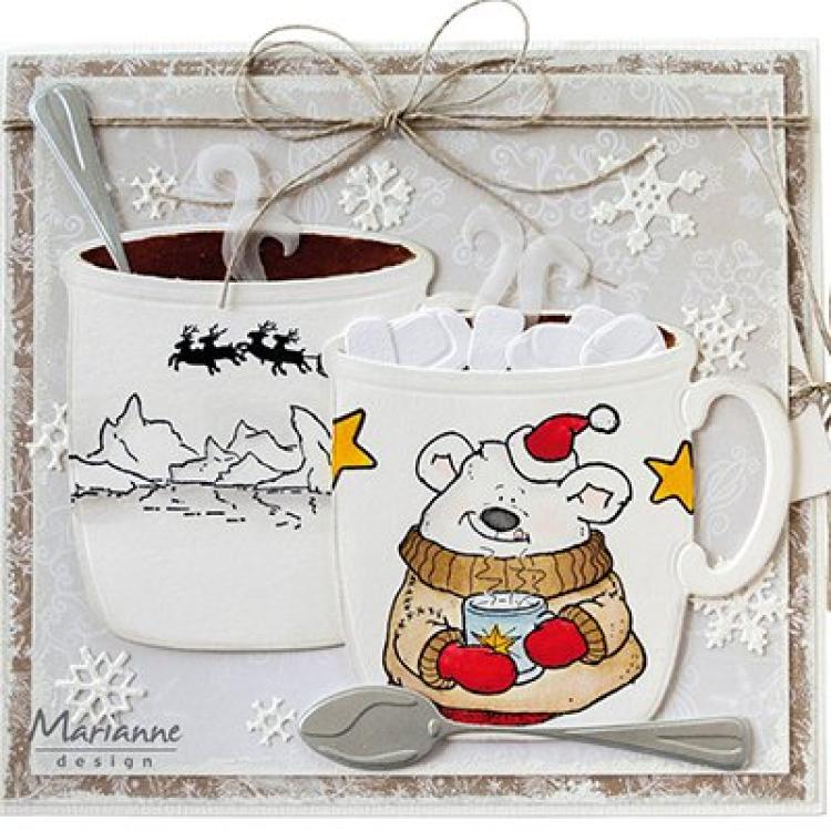 Marianne Design CreaTables Hot Drink LR0687