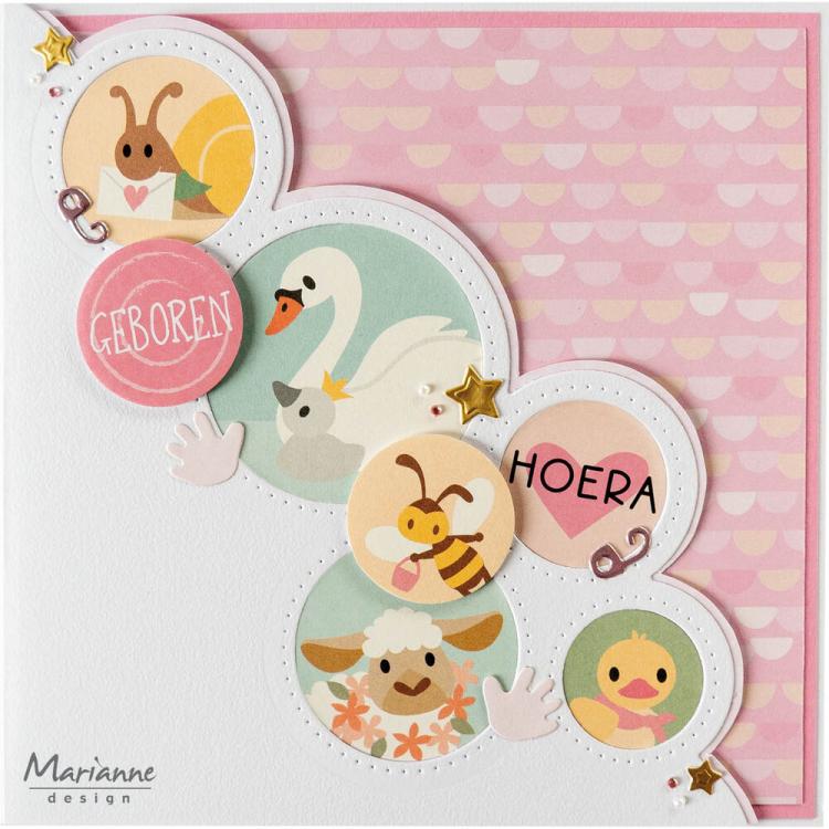 Marianne Design CreaTables Layout Circles by Marlene LR0839