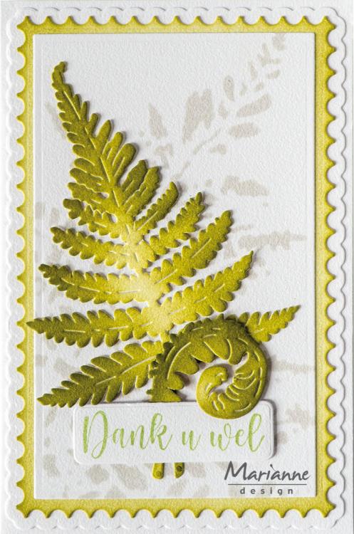 Marianne Design CreaTables Tiny's Fern LR0817