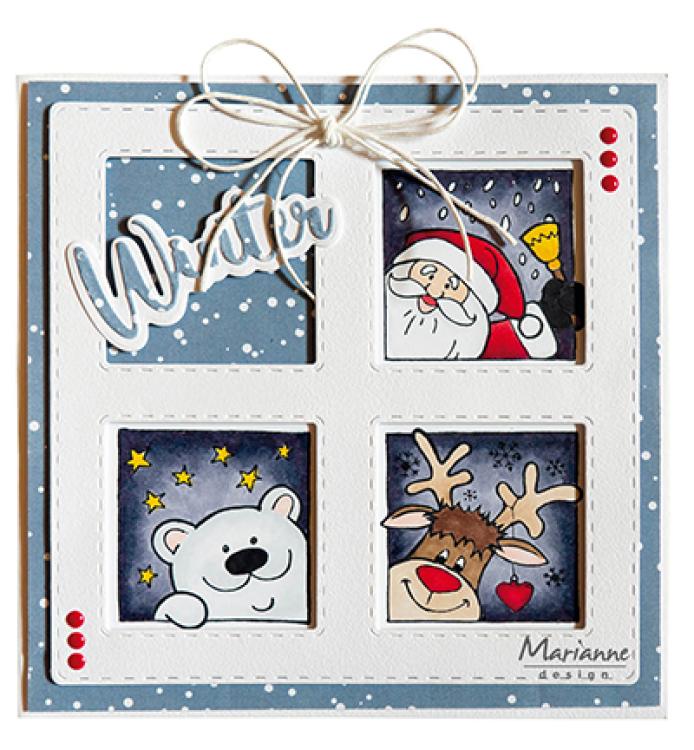 Marianne Design CreaTables Winter LR0784