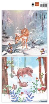 Marianne Design Decoupage Sheet Forest Dreams XL EWK1294