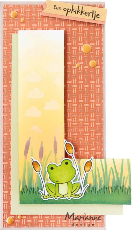 Marianne Design Stamp & Die Set Frog CS1155