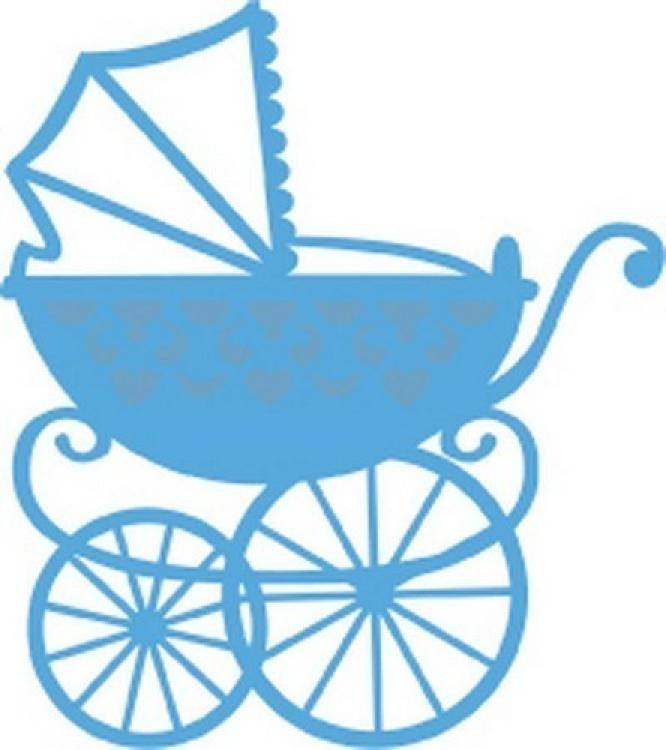 SALE  Marianne D Creatables Eline's Kinderwagen