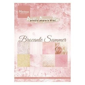 Marianne Design A5 Paper Pad Brocante Summer #PK9166