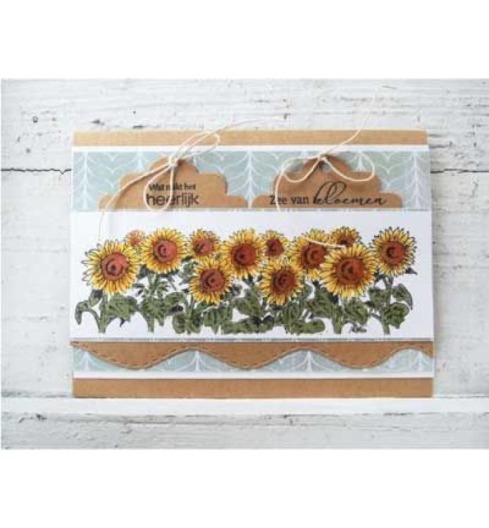 Marianne Design Clear Stamp Tiny's Sunflowers