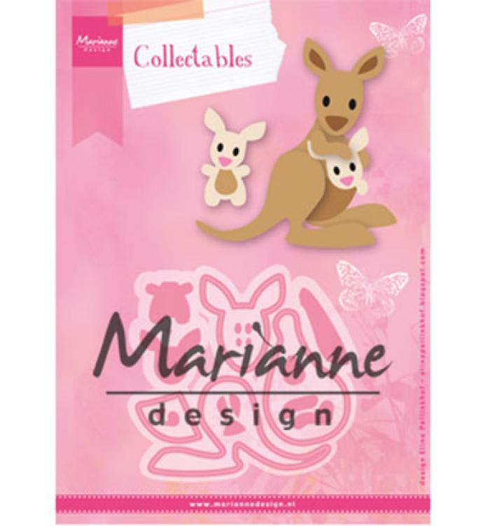 Marianne Design Collectables Kangaroo und Baby COL1446