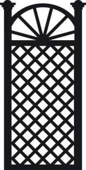 Marianne Design Craftables Trellis Flower CR1262