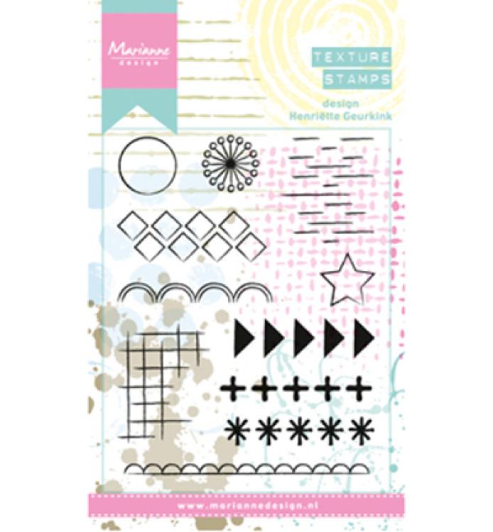 Marianne Design Stamp Henriette's Elements #MM1622