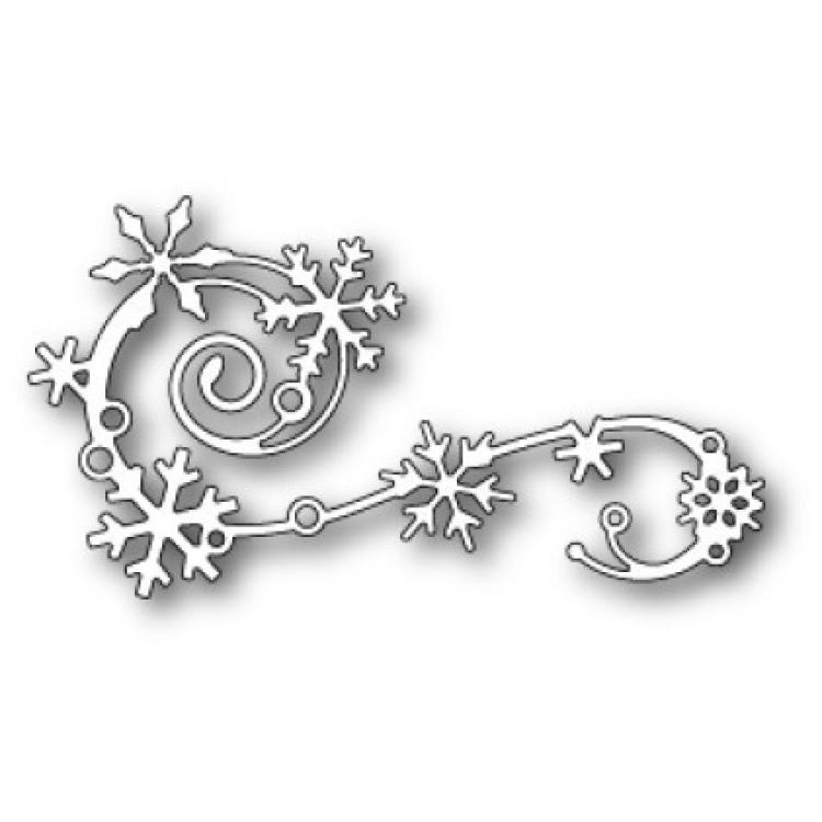 Memory Box Die Elegant Snowflake Flourish