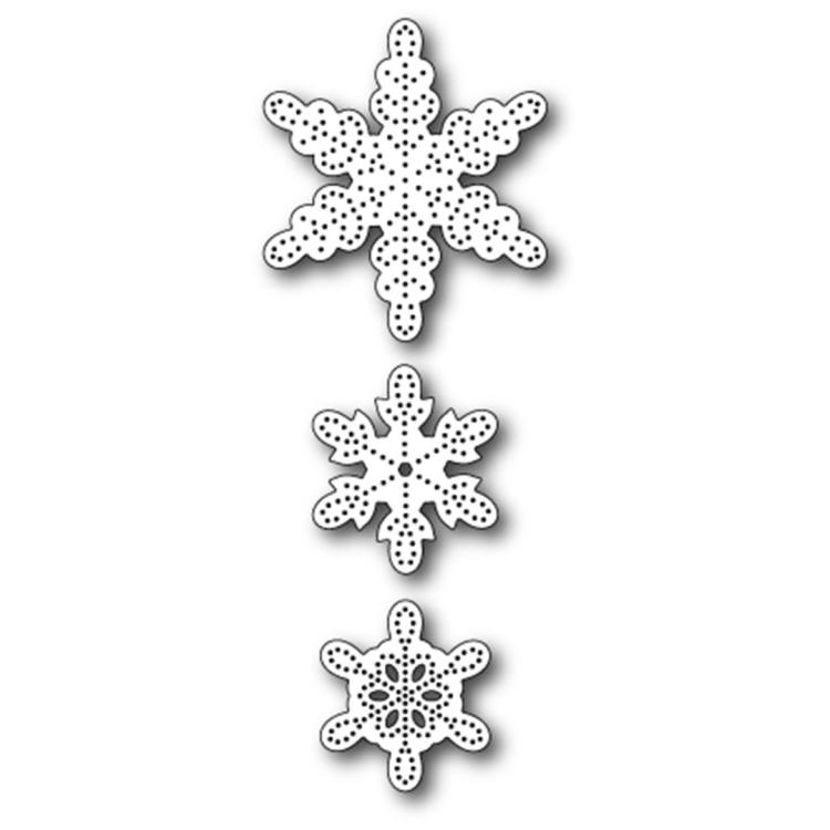 Memory Box Stanze Pinpoint Snowflakes