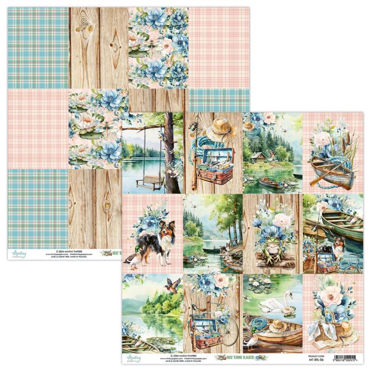 Mintay Papers By The Lake 12x12 Paper Sheet Cards 06