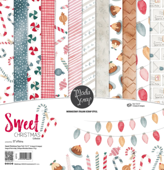 ModaScrap 12x12 Paper Pack Sweet Christmas