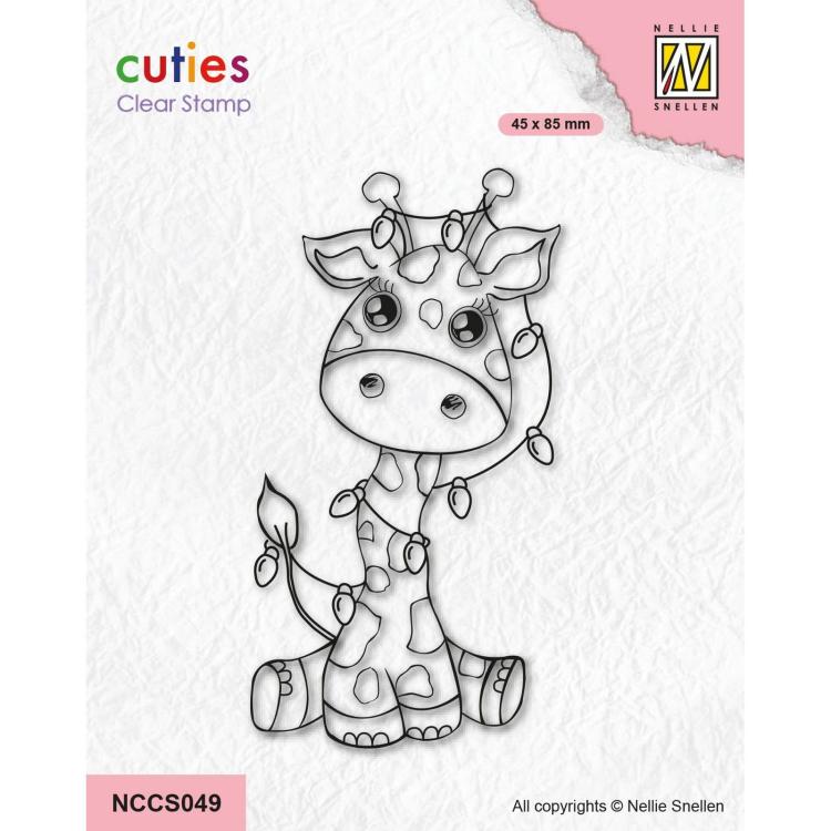 Nellie Snellen Clear Stamps Giraffe NCCS049