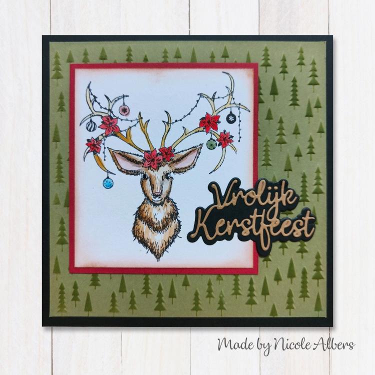 Nellie Snellen Clear Stamps Reindeer NCCS052