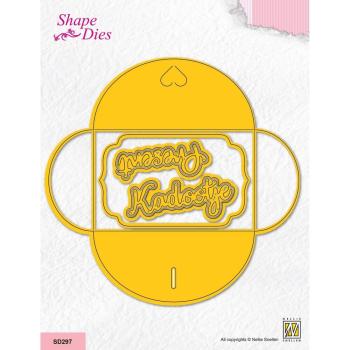 Nellie Snellen Shape Dies Giftcard Envelope #SD297