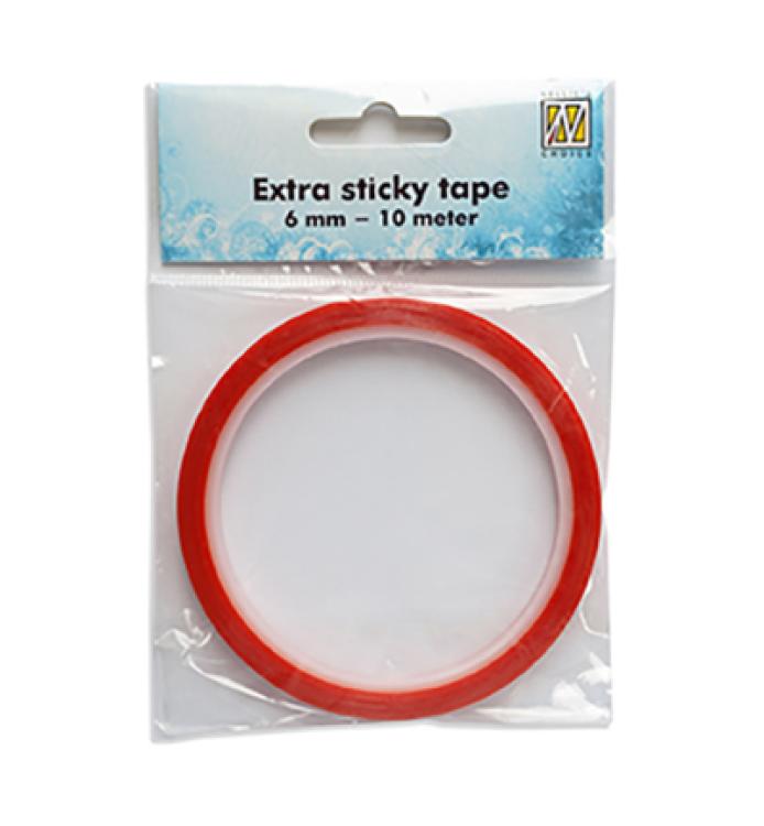 Nellie´s Choice Extra Sticky Tape 6mm x 10m XST005