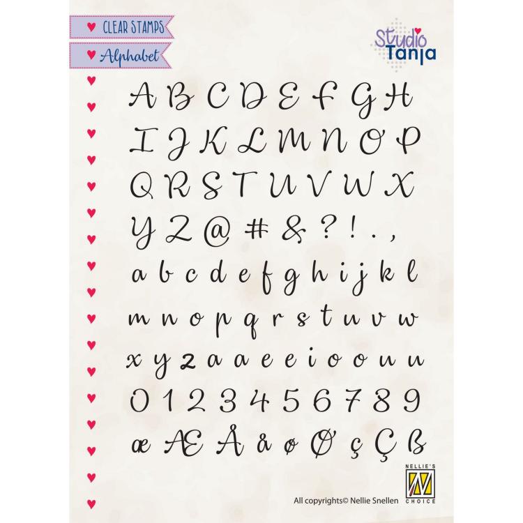 Nellie´s Clear Stamp Alphabet Lena ALCS003