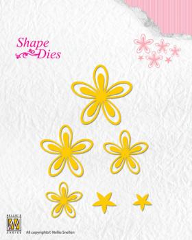 Nellie Snellen Shape Dies Flowers #3 (SD126)