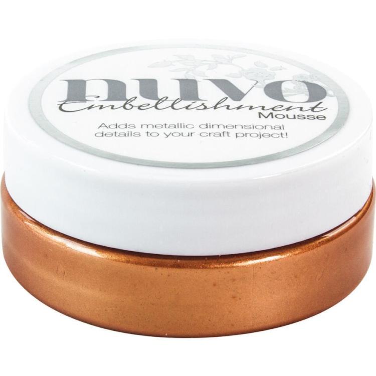 Nuvo Embellishment Mousse Fresh Copper #809N