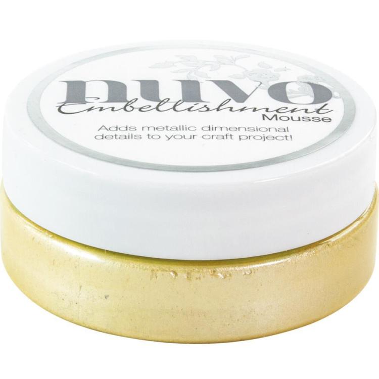 Nuvo Embellishment Mousse Lemon Sorbet NEM805