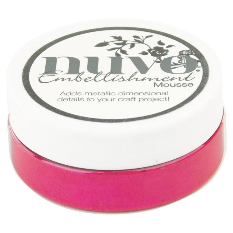 Nuvo Embellishment Mousse Pink Flambe