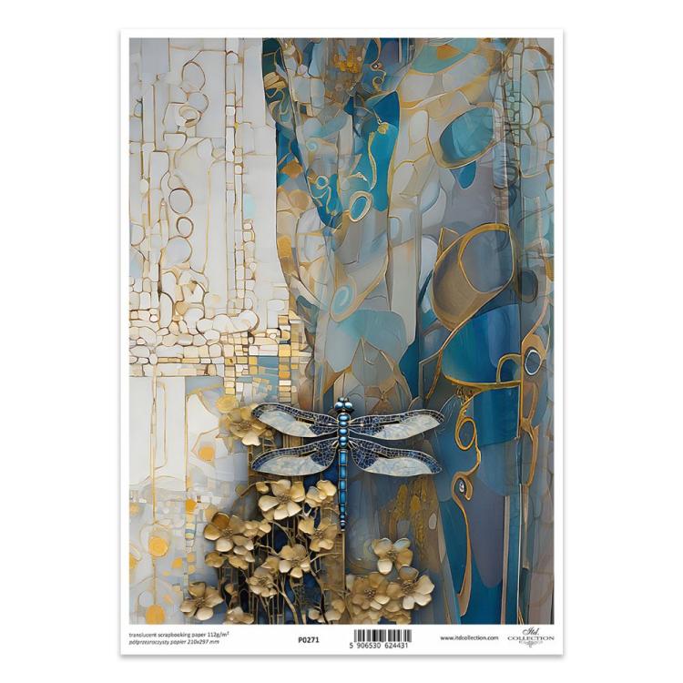 P0271 ITD Collection Inspired by Klimt A4 Translucent Paper