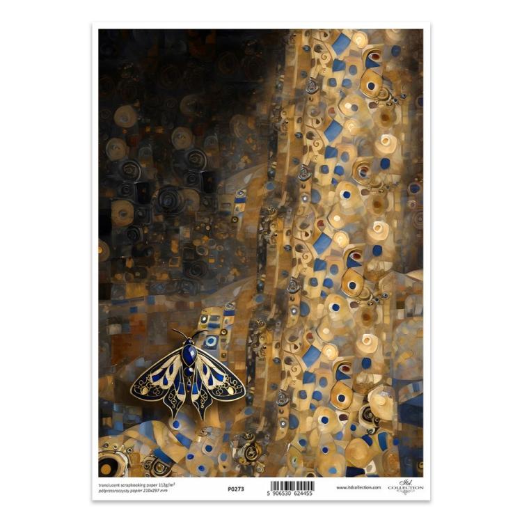 P0273 ITD Collection Inspired by Klimt A4 Translucent Paper