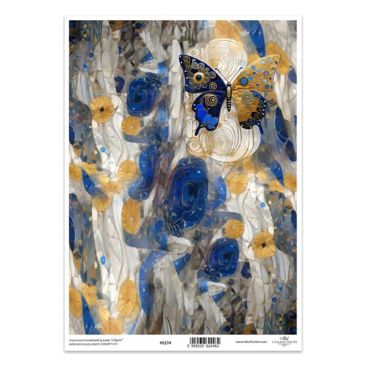 P0274 ITD Collection Inspired by Klimt A4 Translucent Paper