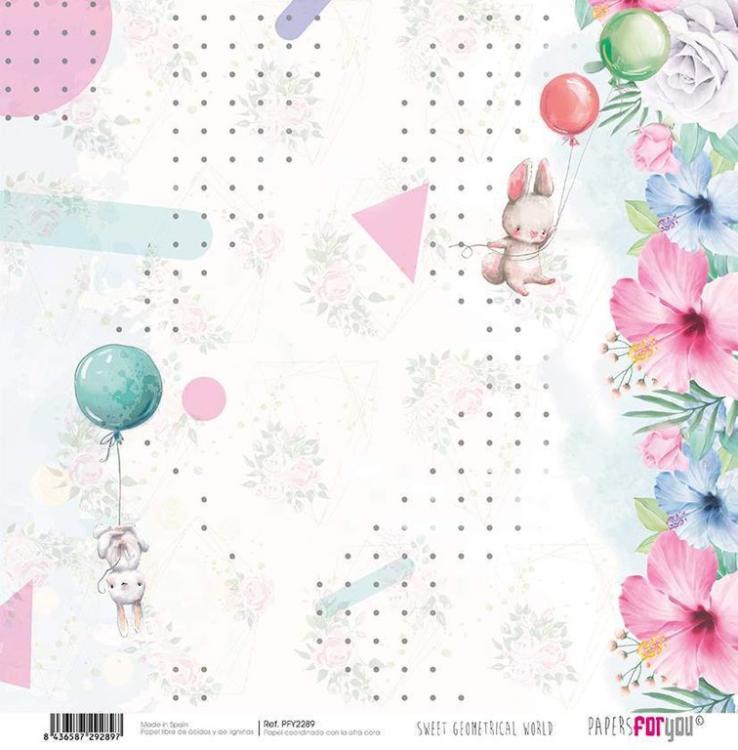 Papers For You 12x12 Paper Pad Sweet Geometrical World #2284