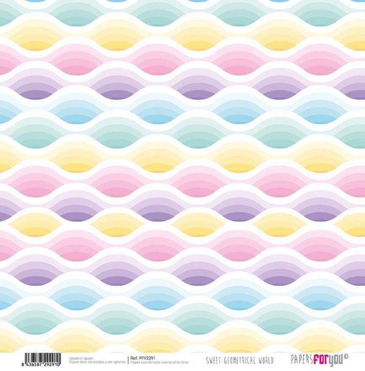 Papers For You 12x12 Paper Pad Sweet Geometrical World #2284