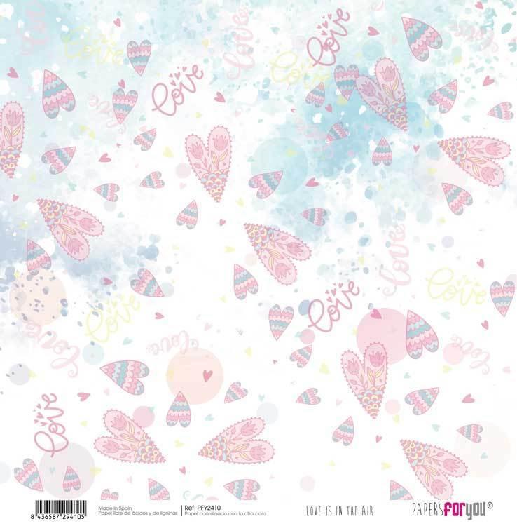 Papers For You 12x12 Paper Pad Love is in the Air #2407