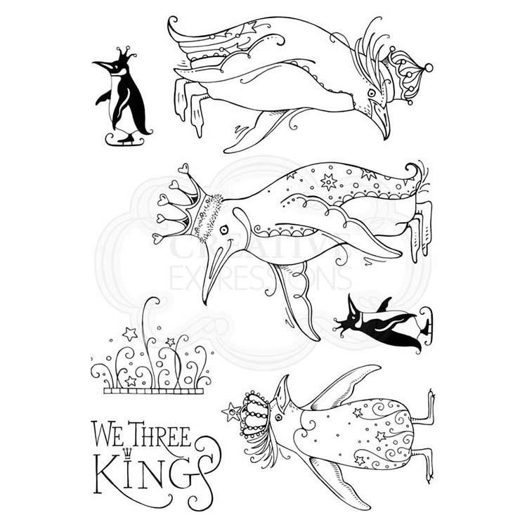 Pink Ink Designs Clear Stamp We Three Kings