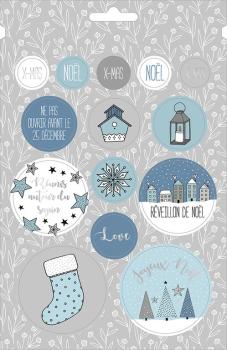 Artemio Bloc 168 Stickers Cosy Christmas